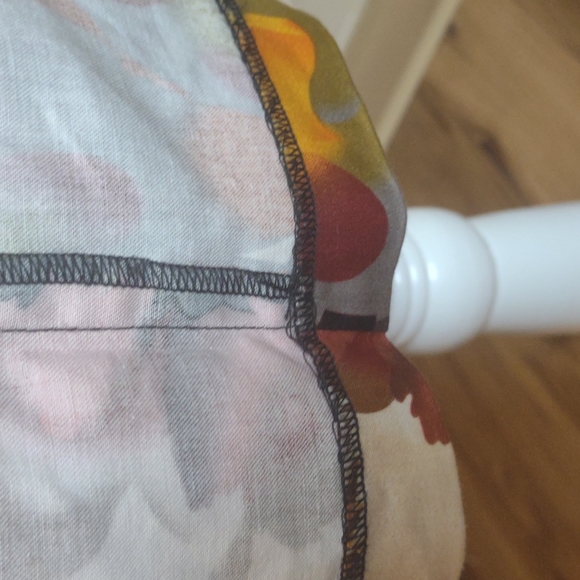 Handmade form-fitting colorful unique versatile straight-cut dress. Size… - Picture 10 of 12